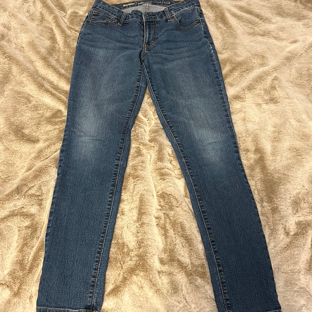 Old Navy medium wash skinny jeans size 6 regular